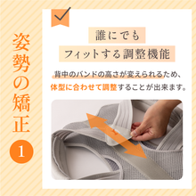 Load image into Gallery viewer, ホッとする姿勢サポーター【HBS01-REC】